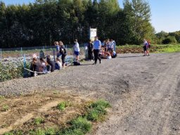 Rok szkolny 2023-2024 - 8 - Wyjście klasy 6B do Schroniska Przytul Psiaka